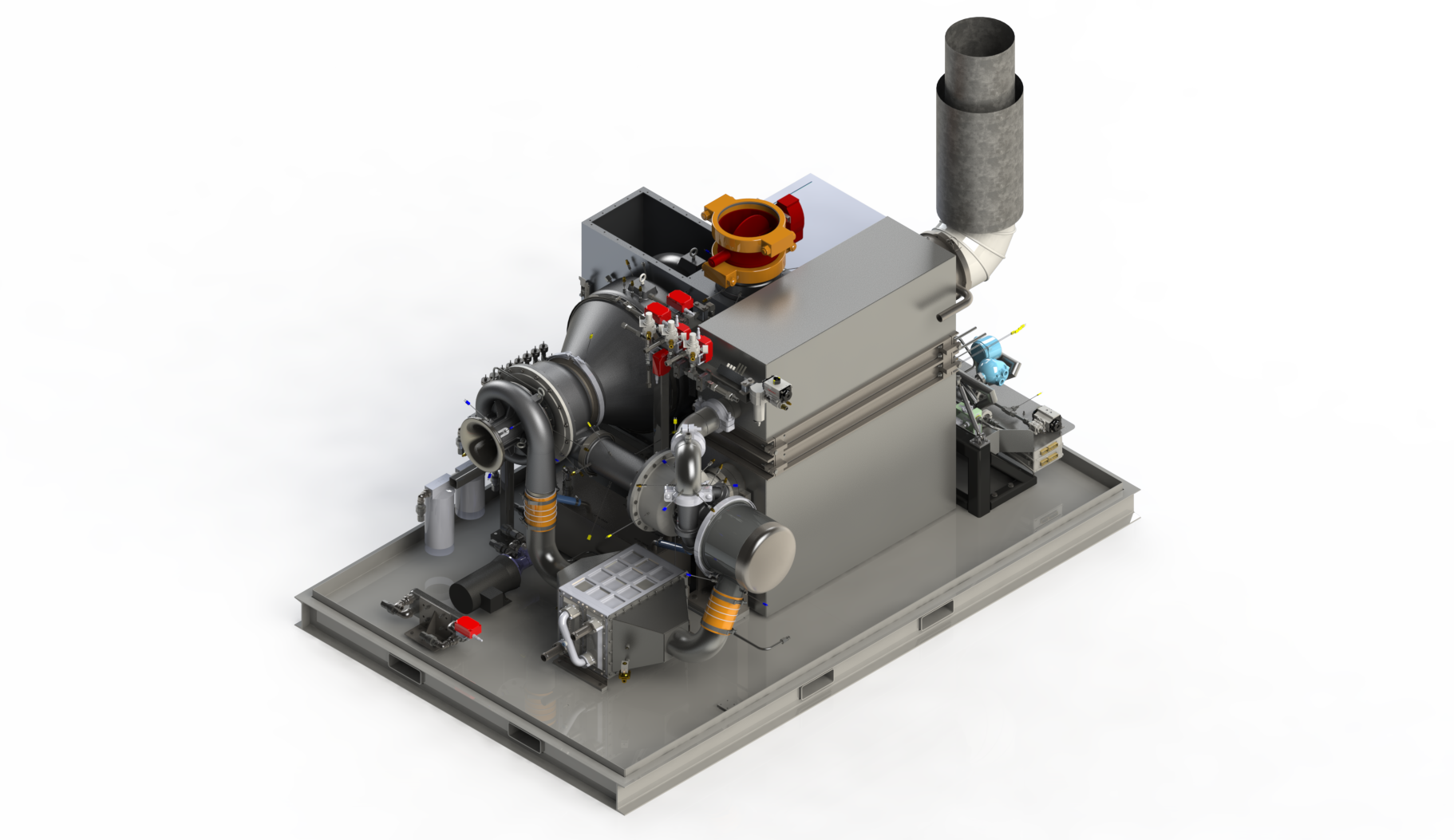 gas turbine turbo blower